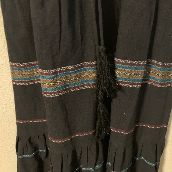 Bill A Bong Spaghetti Strap Dress W/Tassels Medium - Picture 2 of 5